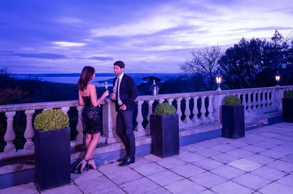 Trenython Manor Resort Fowey Esterno foto